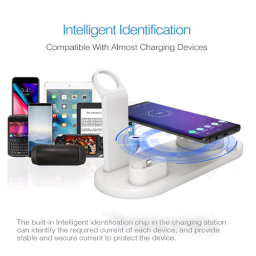 3 in 1 Charging Dock Holder For Apple Watch iPhone X XS XR MAX 7 8 Plus Airpods Dock Wireless Charger Stand Station Mounts Base