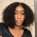 Small Bouncy Curl 4x4 Closure Lace Wig