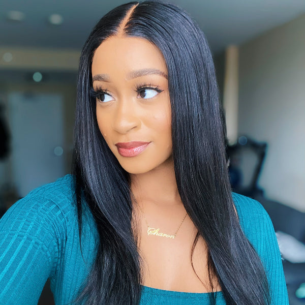 Fabulous 5x5 Lace Glueless Straight Closure Lace Wig - US Only