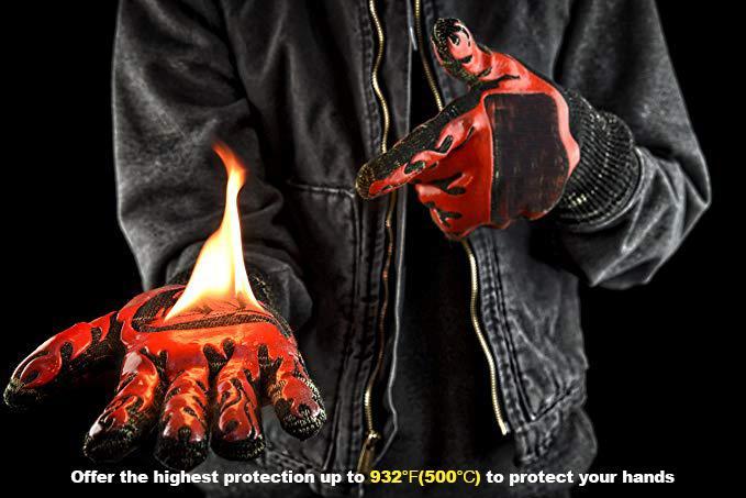 Super Resistant Fireproof Gloves
