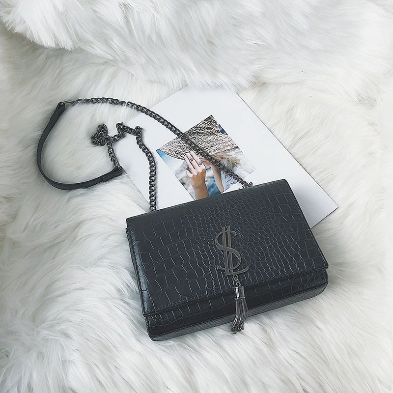 New Fashion Crocodile leather Bag Famous Brand Luxury Handbags
