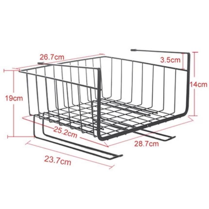 50% OFF TODAY—Hanging Basket Storage Rack