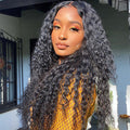Wet & Wavy Glueless 4x4 Closure Undetectable HD Long Lace Wig 100% Human Hair