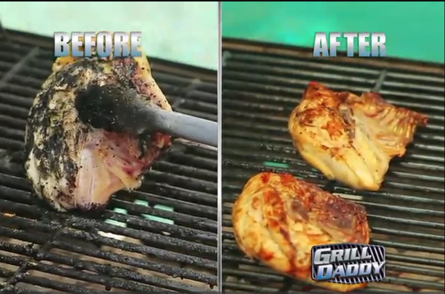 Steam Cleaning Barbeque Brush