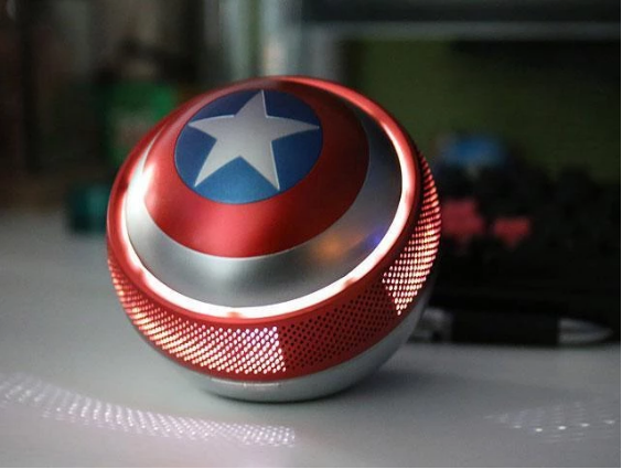 Marvel Captain America Shield Mini Bluetooth Speaker