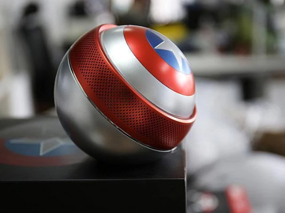 Marvel Captain America Shield Mini Bluetooth Speaker