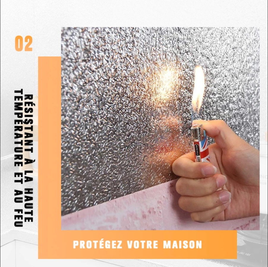 Autocollants Anti-Huile pour Cuisine