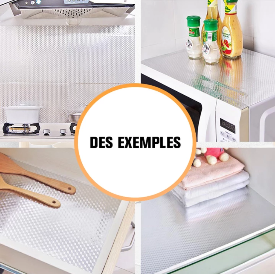 Autocollants Anti-Huile pour Cuisine