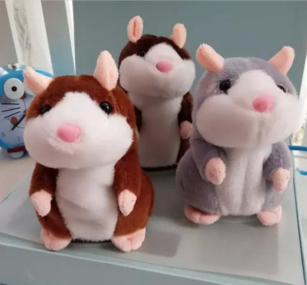 The hamster who repeats what we say