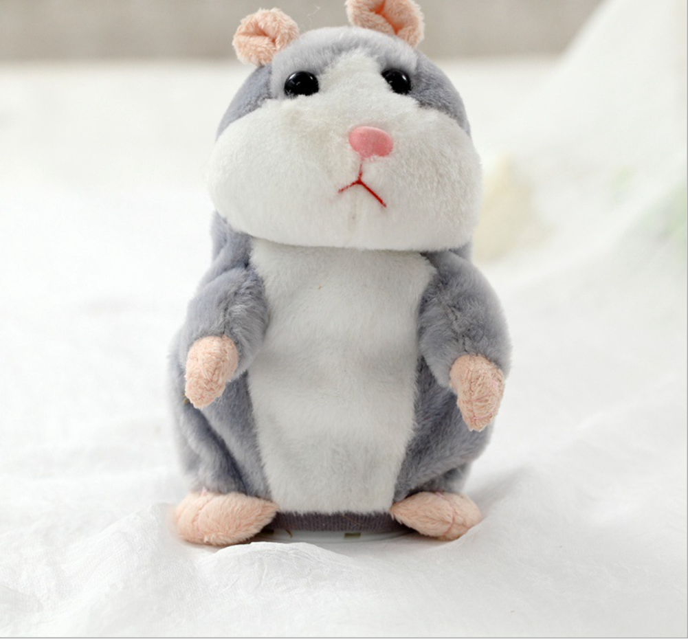 The hamster who repeats what we say
