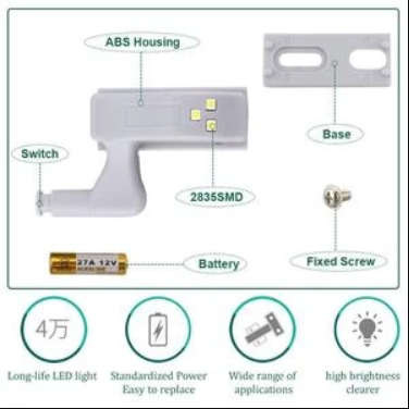 Smart Touch Sensor Cabinet LED Light
