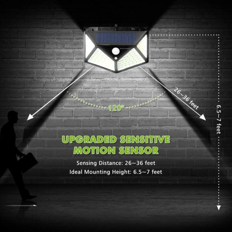 Motion Sensor SOLAR Waterproof Light