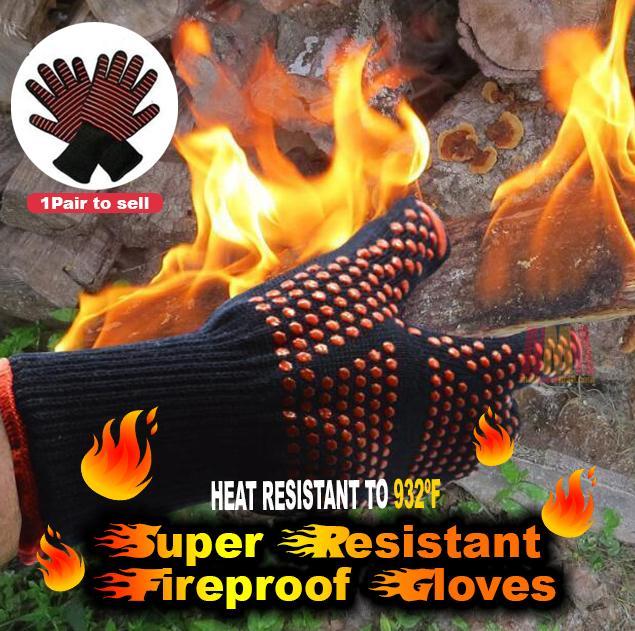 Super Resistant Fireproof Gloves