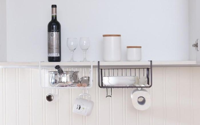 50% OFF TODAY—Hanging Basket Storage Rack