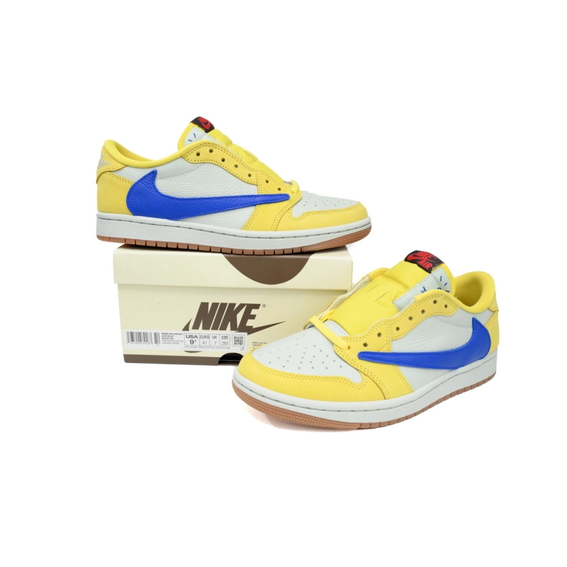 Air Jordan 1 Retro Low OG SP Travis Scott Canary DZ4137-700