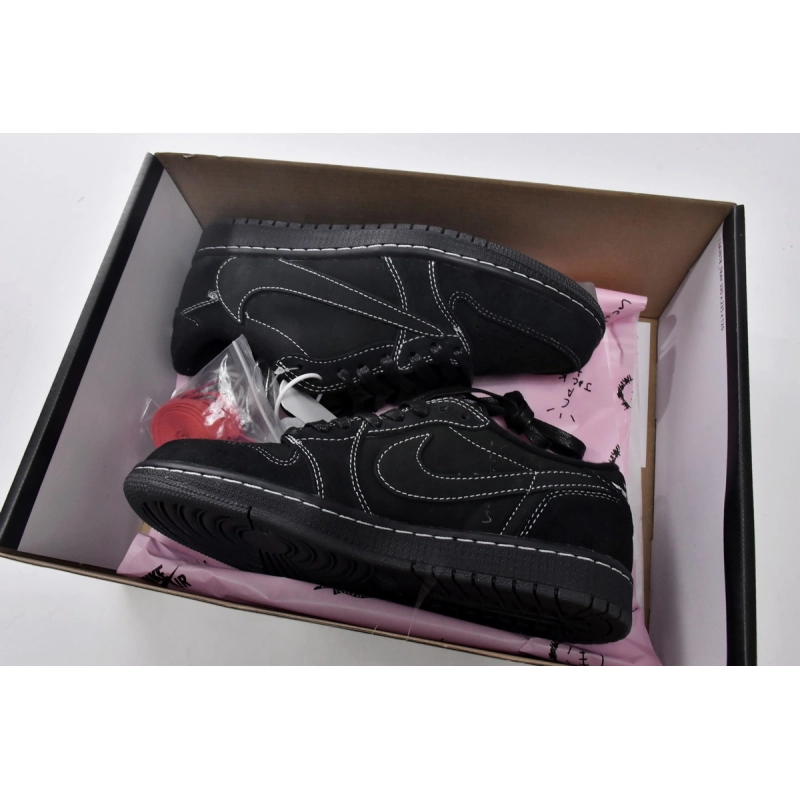 Air Jordan 1 Retro Low OG SP Travis Scott Black Phantom DM7866-001