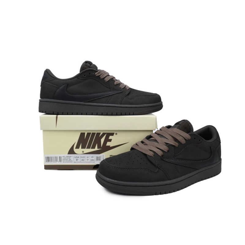 Travis Scott x Air Jordan 1 Low OG SP Velvet Brown DM7866-202