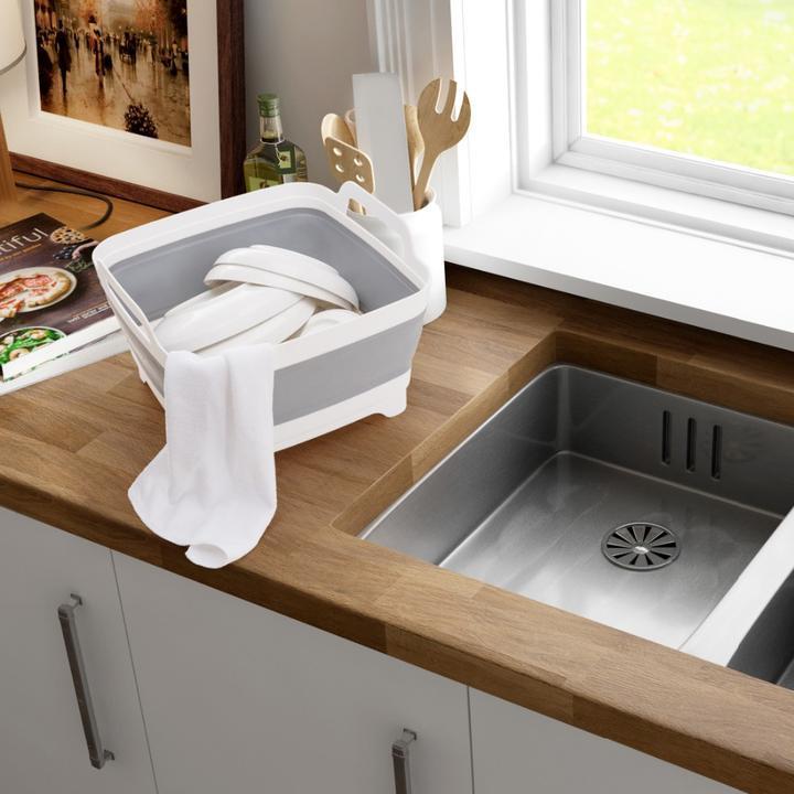 Foldable Drain and Wash Basket