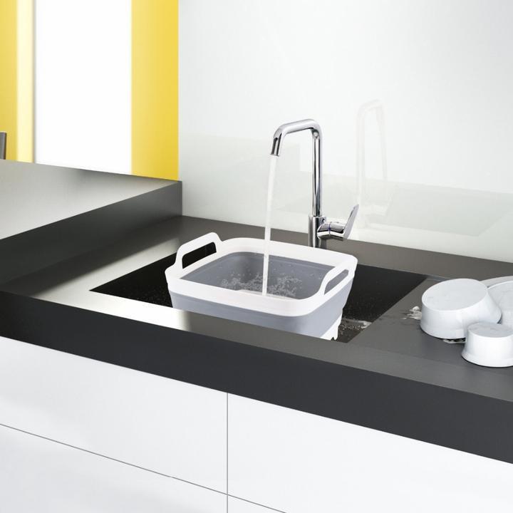 Foldable Drain and Wash Basket