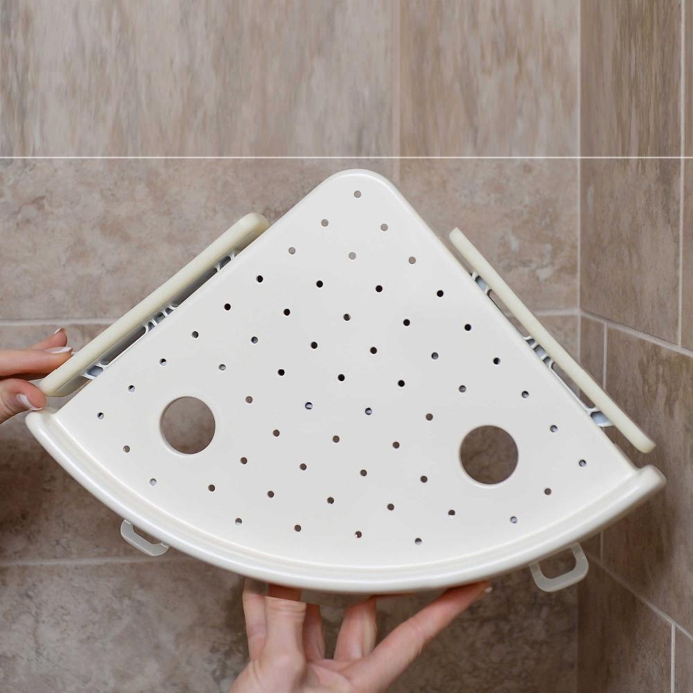 Non Adhesive 3X Corner Shelf